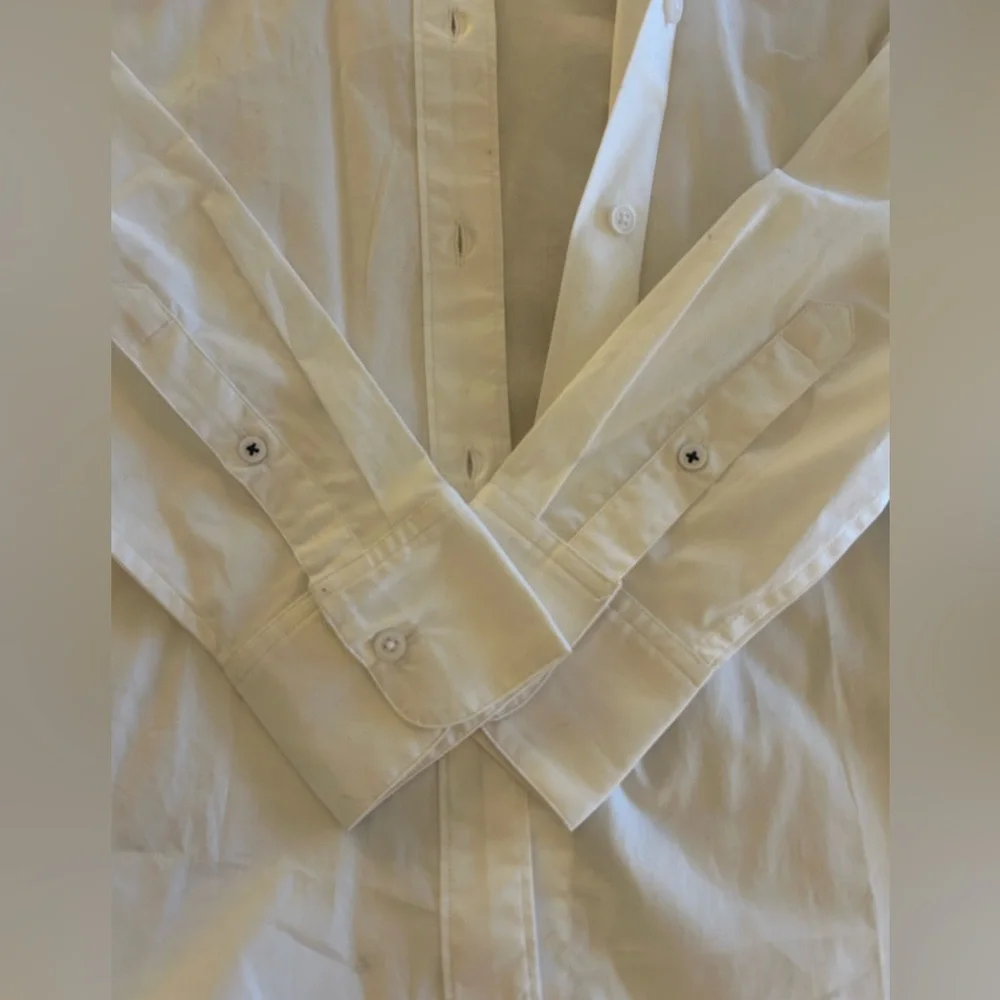 J Crew Slim-fit Stretch Cotton Peplum Shirt - Picture 4 of 5